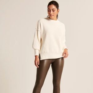 Abercrombie & Fitch Oversized Chenille Sweater